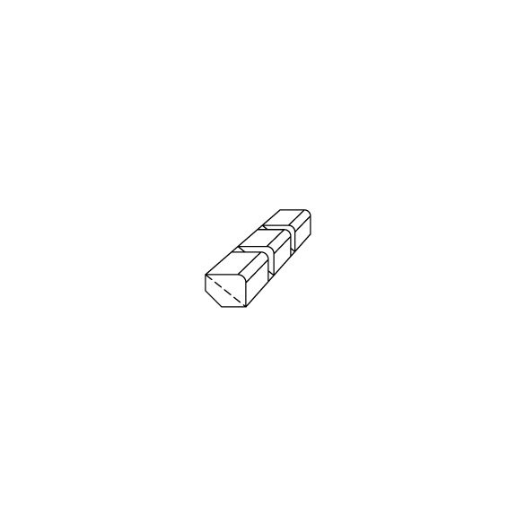 CR 7 Dentil Insert - 1/2 - 5/8